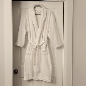 IKEA Bathrobe. S/M  White. 100% Cotton
